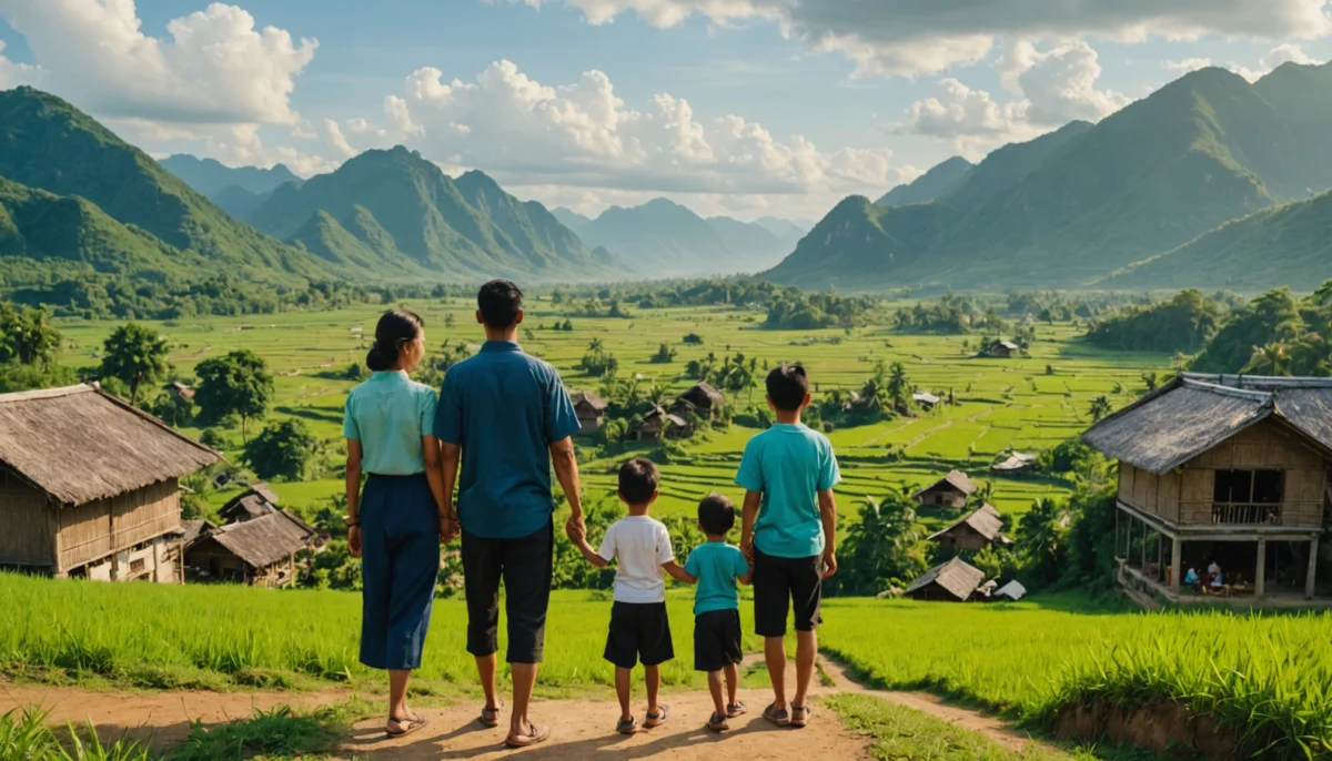 voyage au Laos en famille