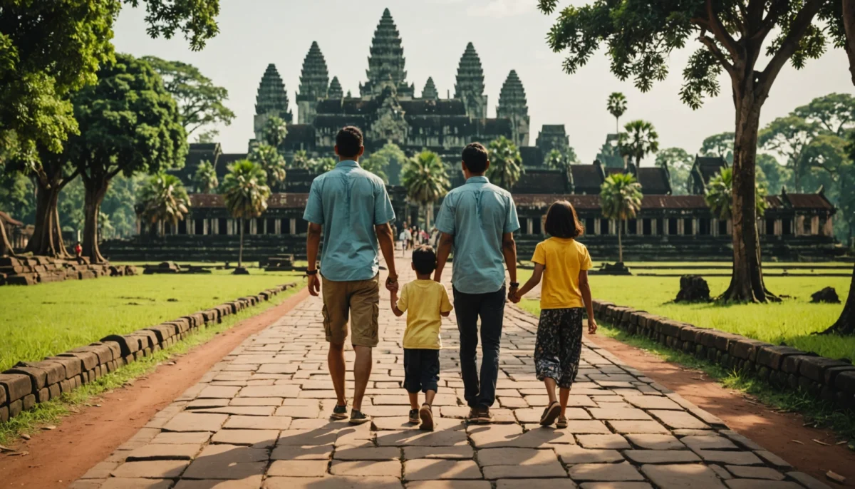 Voyage Cambodge en famille